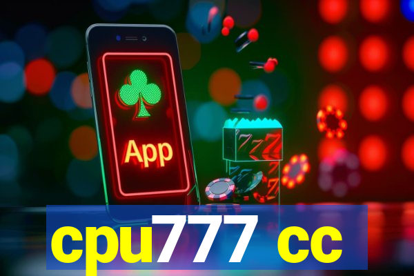 cpu777 cc